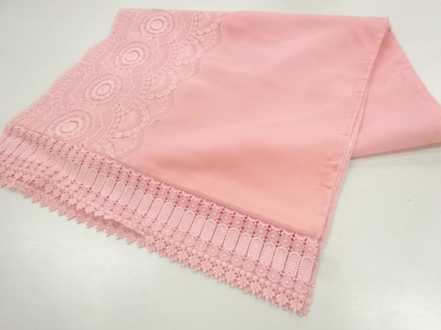 JAPANESE SHAWL / VELVET / LACE / FLOWER